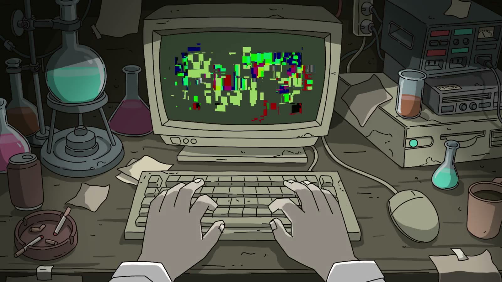 Typing animation Aurum
